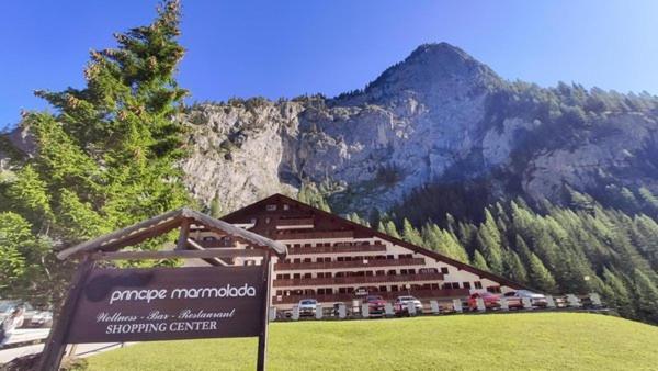 Hotel Principe Marmolada Мальга-Чапелла Экстерьер фото